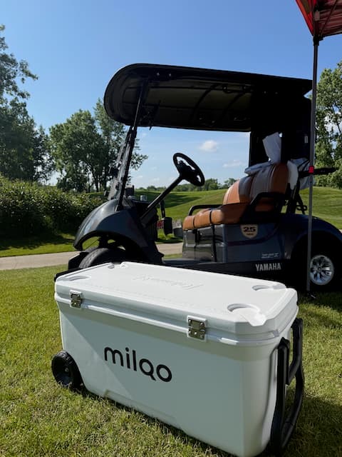 milqo at the nazem kadri foundation charity golf event
